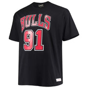 NBA Name&Number Tee – Chicago Bulls – Dennis Rodman (Black)