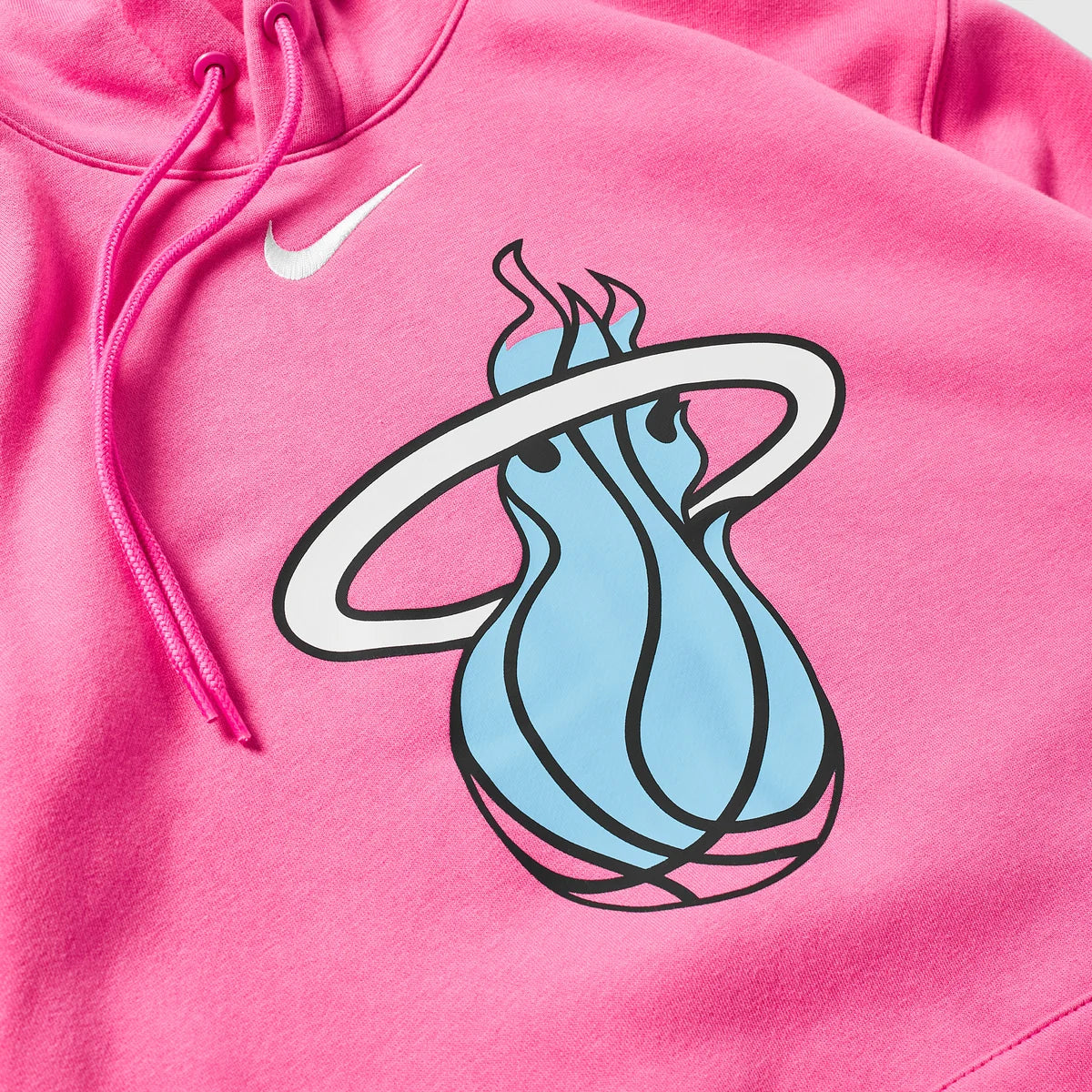 Nike NBA Miami Heat City Edition Logo Club Hoodie