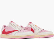 Air Jordan 1 Retro Low OG SP Travis Scott “Sail Tropical Pink”