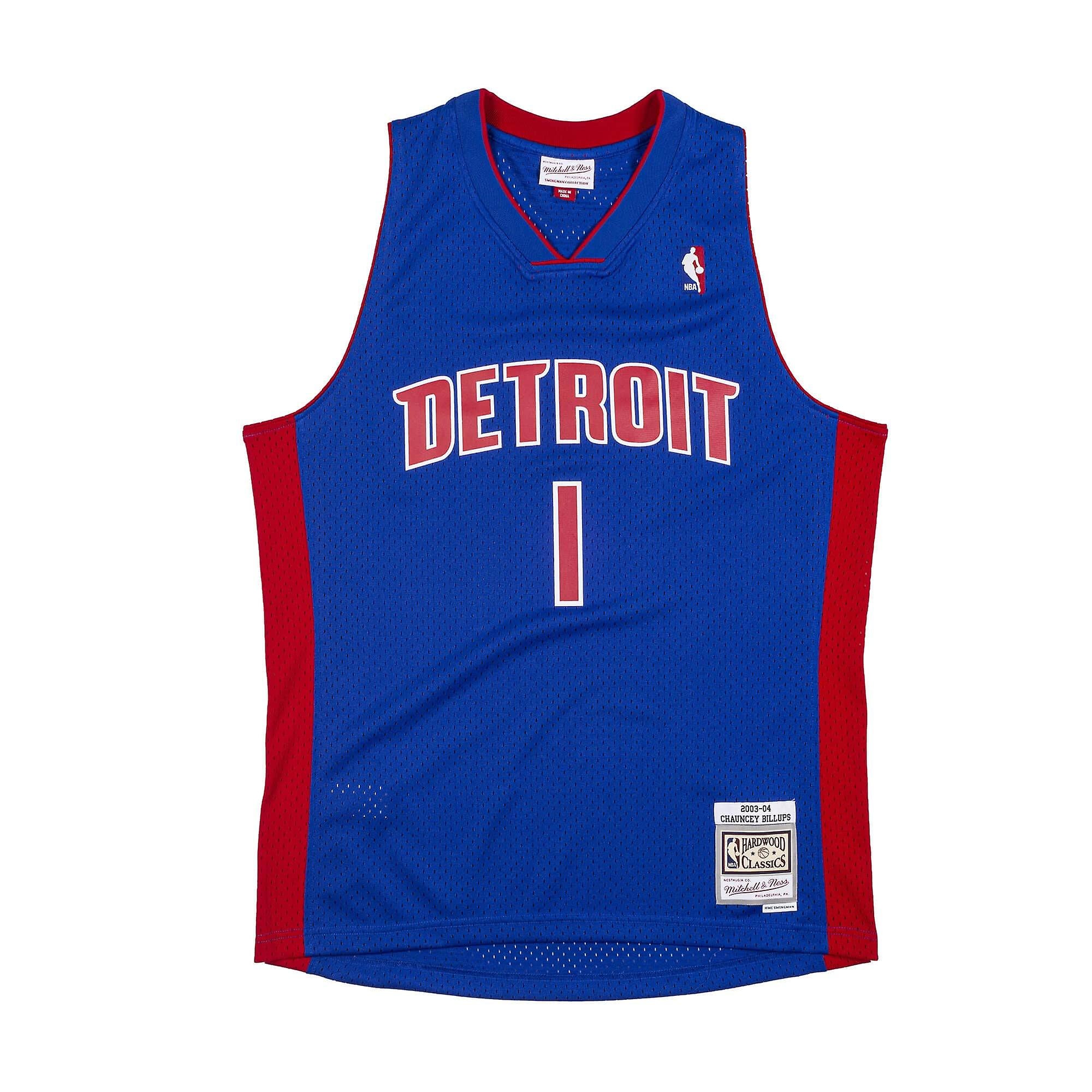 Chauncey Billups Detroit Pistons 2003/2004 NBA Authentic Jersey Mitchell & Ness