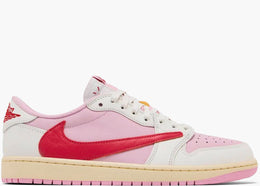 Air Jordan 1 Retro Low OG SP Travis Scott “Sail Tropical Pink”