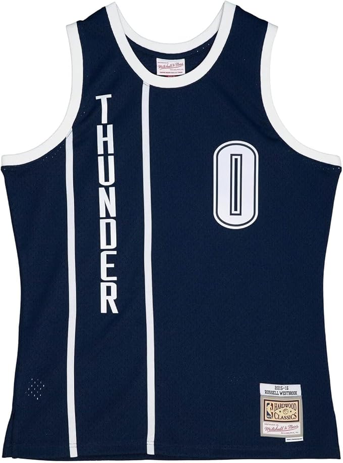 Russell Westbrook Oklahoma City Thunder 2015/2016 NBA Authentic Jersey  Mitchell & Ness