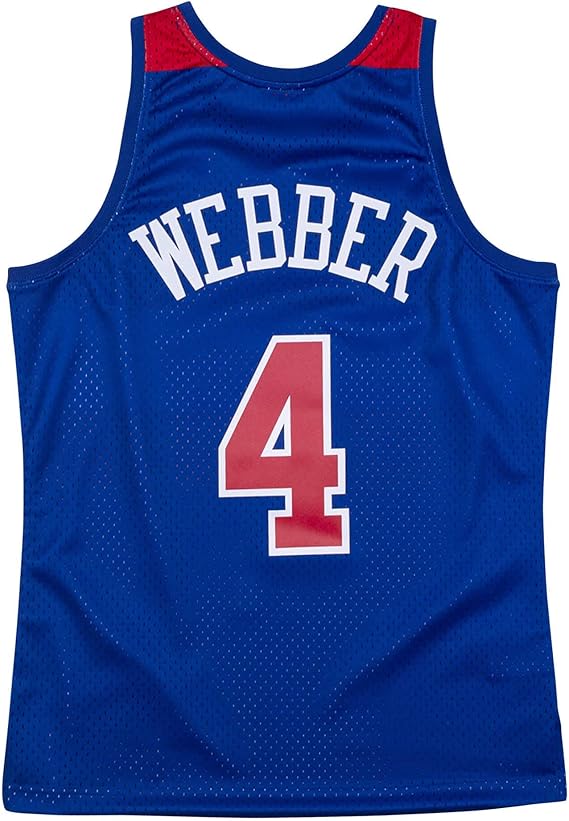 Chris Webber Washington Bullets 1996/1997 NBA Authentic Jersey Mitchell & Ness