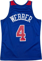 Chris Webber Washington Bullets 1996/1997 NBA Authentic Jersey Mitchell & Ness