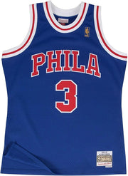 Allen Iverson Philadelphia 76ers 1996/1997 NBA Authentic Jersey Mitchell & Ness