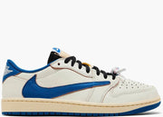 Air Jordan 1 Retro Low OG SP Fragment x Travis Scott “Sail Military Blue”