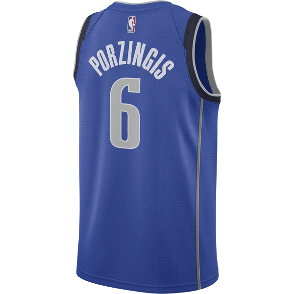 Nike NBA Swingman Icon Edition No. 6 Kristaps Porginzis