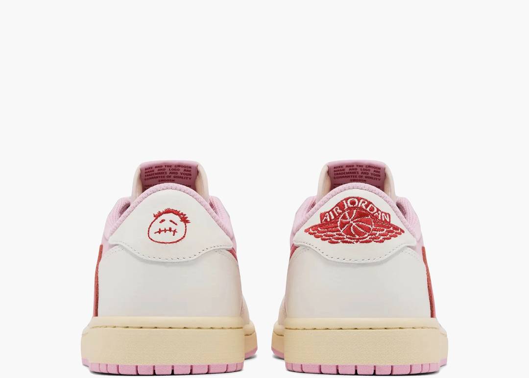 Air Jordan 1 Retro Low OG SP Travis Scott “Sail Tropical Pink”