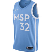 Nike NBA Swingman Jersey City Edition 2019/2020 No.32 Karl Anthony Towns