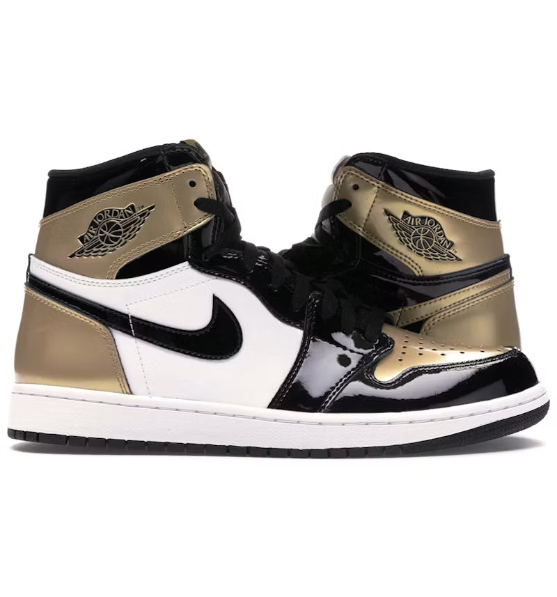 Air Jordan 1 Retro High Top 3 "Gold Toe"