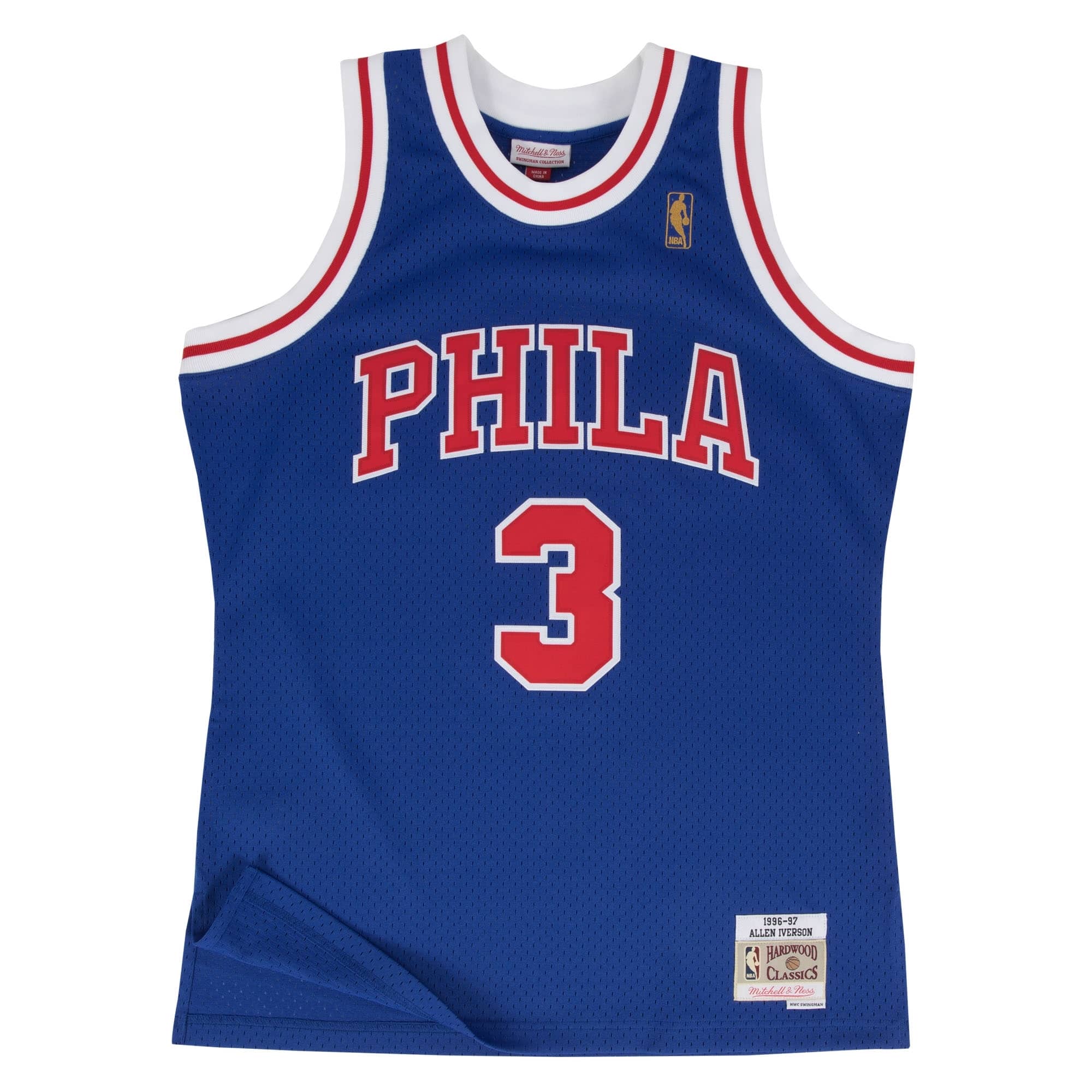 Allen Iverson Philadelphia 76ers 1996/1997 NBA Authentic Jersey Mitchell & Ness