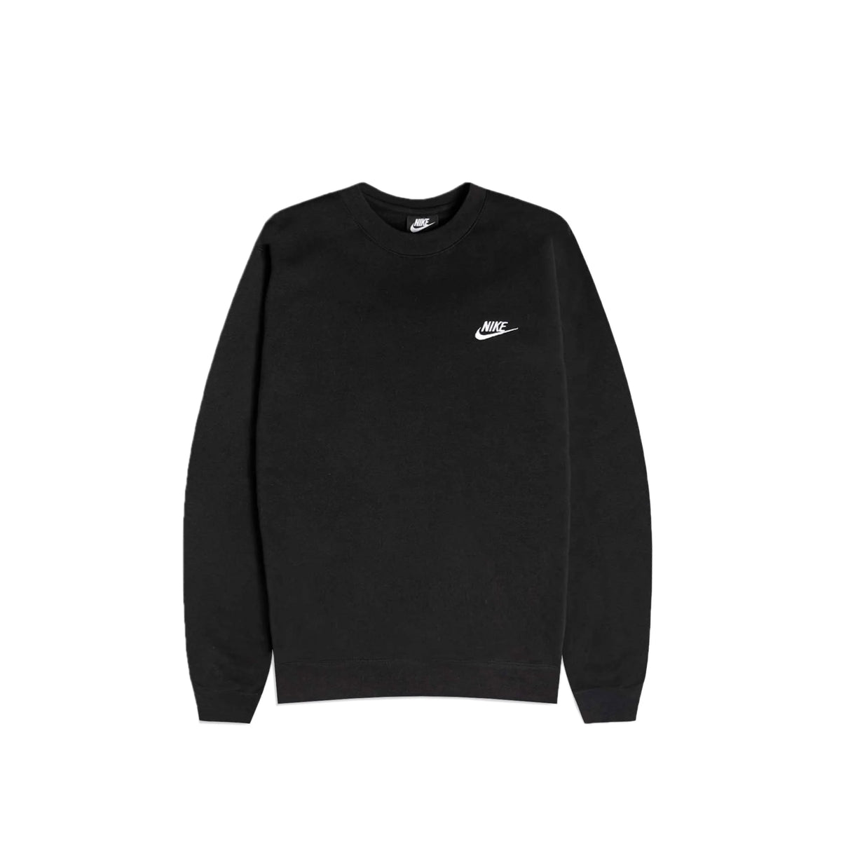 Nike Sportswear Club Fleece Crewneck (Black)