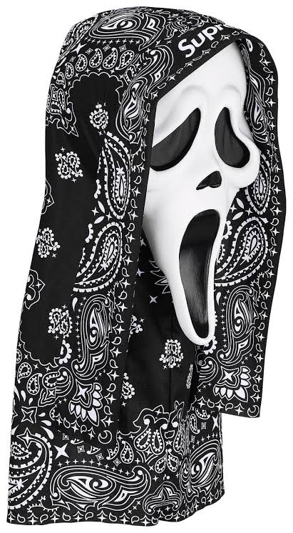 Supreme Ghostface Mask (Black)