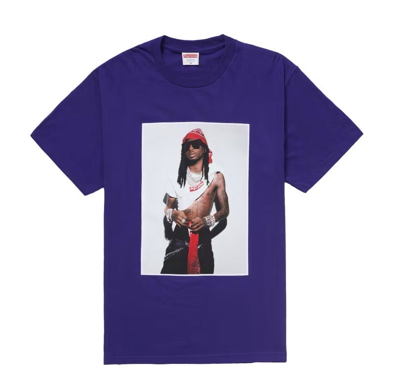 Supreme Playboy Carti T-Shirt (Purple)