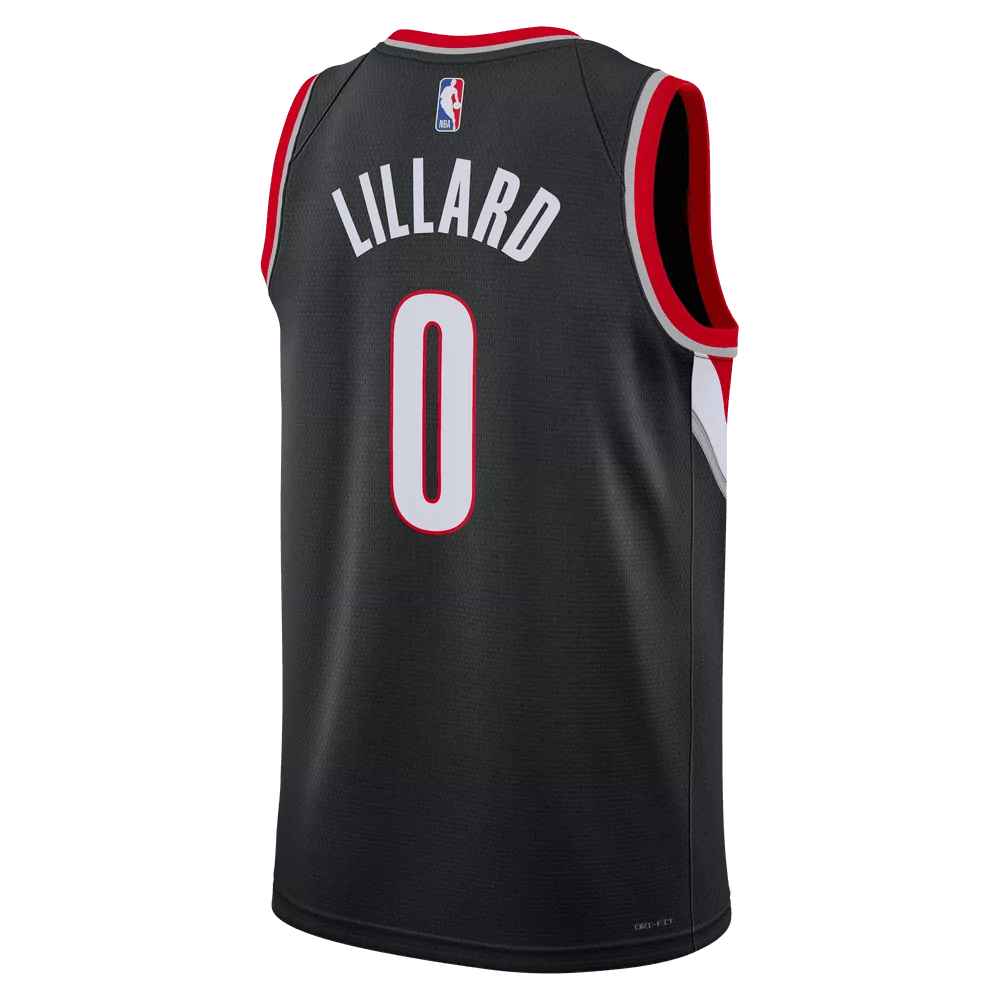 Nike NBA Portland Trail Blazers Damian Lillar No.0