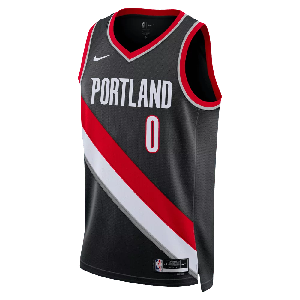 Nike NBA Portland Trail Blazers Damian Lillar No.0
