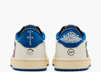 Air Jordan 1 Retro Low OG SP Fragment x Travis Scott “Sail Military Blue”