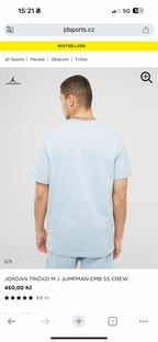 Air Jordan Flight MVP Light Blue T- Shirt