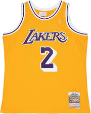 Derek Fisher LA Lakers 1996/1997 NBA Authentic Jersey Mitchell & Ness