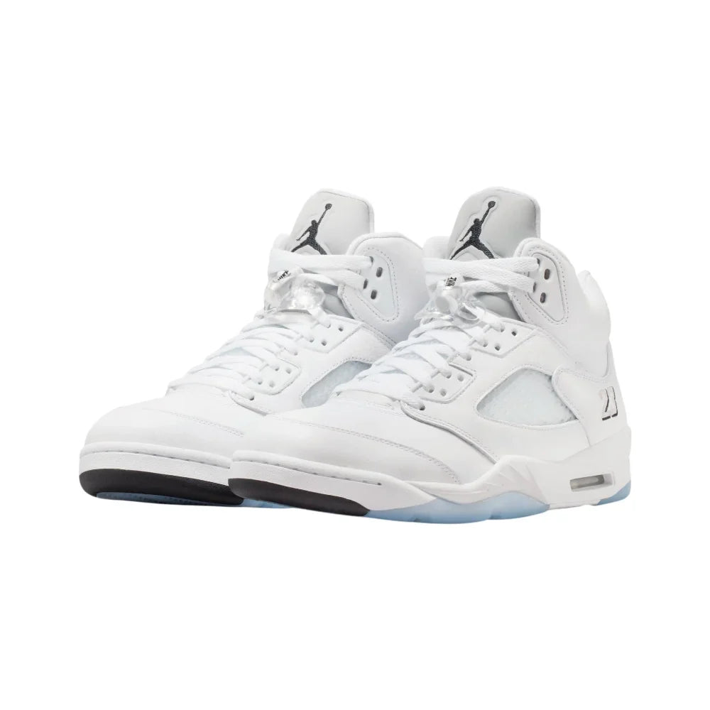 Air Jordan 5 Retro OG White Metallic