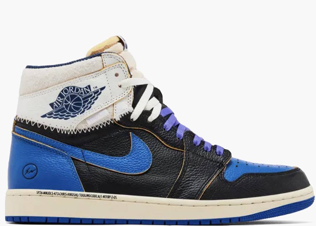 Air Jordan 1 Retro High OG SP Fragment x Union LA Sport Royal