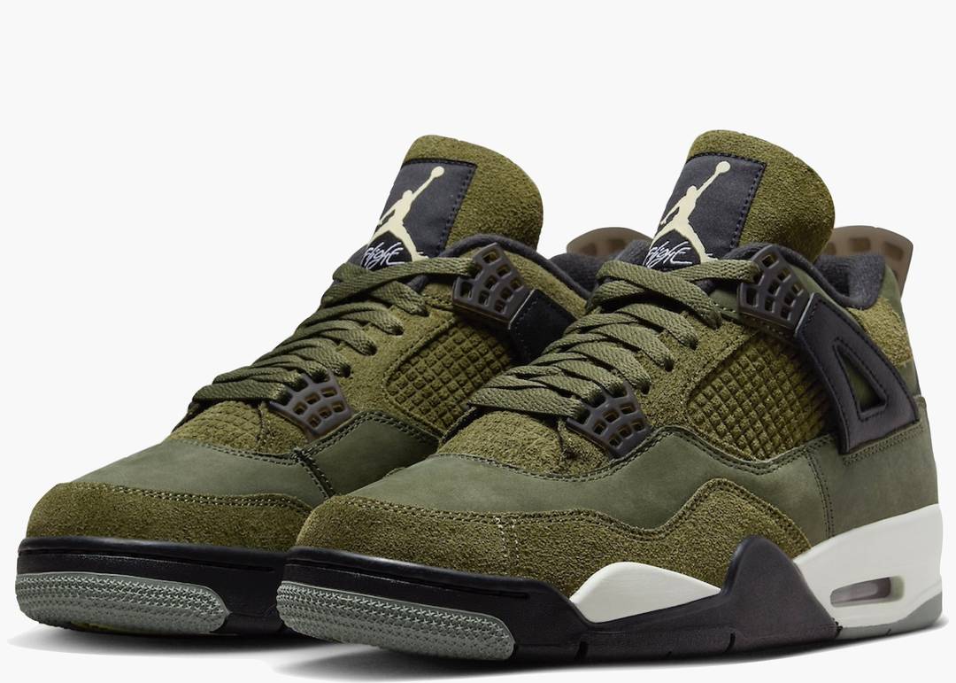 Air Jordan 4 Retro "Craft Olive"