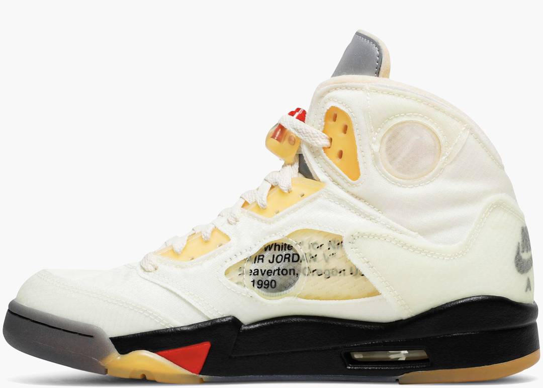 Air Jordan 5 Retro Off-White "Sail"