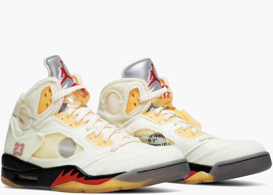 Air Jordan 5 Retro Off-White "Sail"
