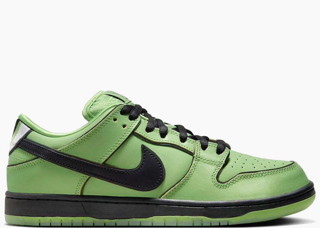 Nike SB Dunk Low The Powerpuff Girls "Buttercup"