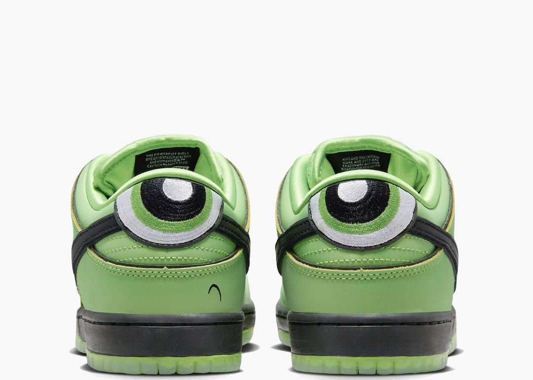 Nike SB Dunk Low The Powerpuff Girls "Buttercup"