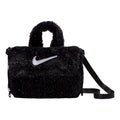 Nike 1L Faux Fur Crossbody Bag 'Black Cool Grey White'
