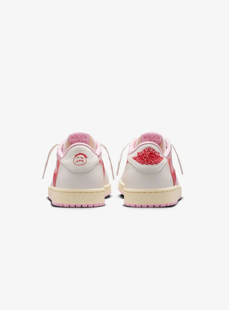 Air Jordan 1 Retro Low OG SP Travis Scott “Sail Tropical Pink”