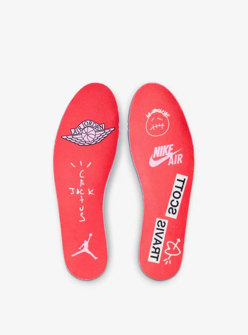 Air Jordan 1 Retro Low OG SP Travis Scott “Sail Tropical Pink”