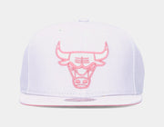 Mitchell&Ness NBA Summer Suede White Bulls Snapback