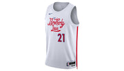 Nike NBA Swingman Jersey City Edition No.21 Joel Embiid