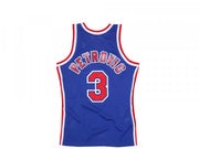 Drazen Petrovic Brooklyn Nets 1992/1993 NBA Authentic Jersey Mitchell & Ness