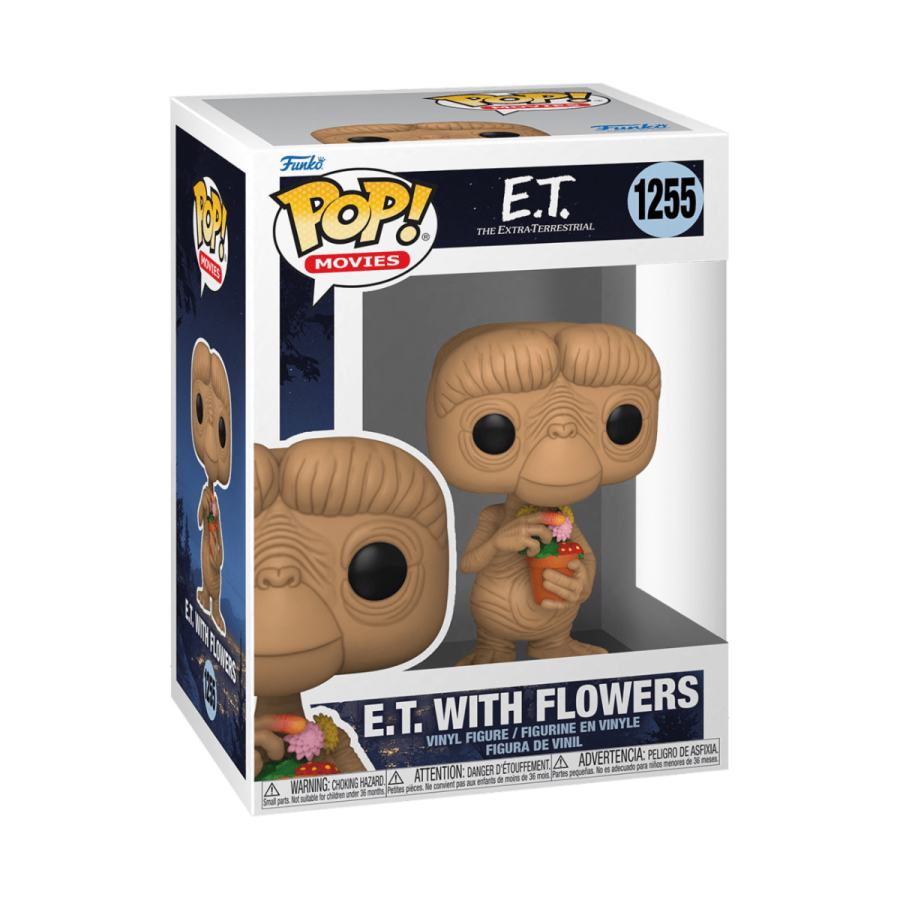 Funko! POP Movies  - E.T. with flowers (1255) - E.T 40th