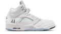 Air Jordan 5 Retro OG White Metallic
