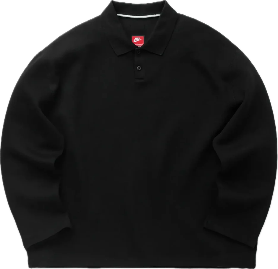 Nike Tech Fleece Polo (Black)
