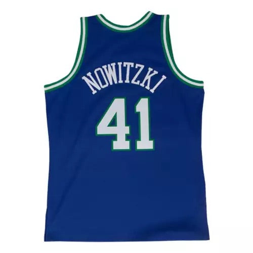 Dirk Nowitzki Dallas Mavericks 1998/1999 NBA Authentic Jersey Mitchell & Ness