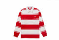 Supreme Nike Red Stripe Rugby Polo