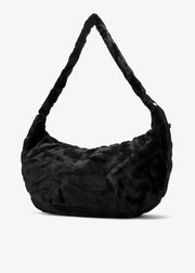 Nike Faux Fur Slouchy Bag