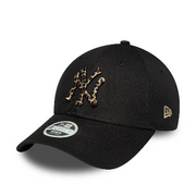 New Era NY Yankees Black Leopard