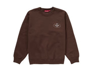 Supreme Crest Crewneck (Brown)