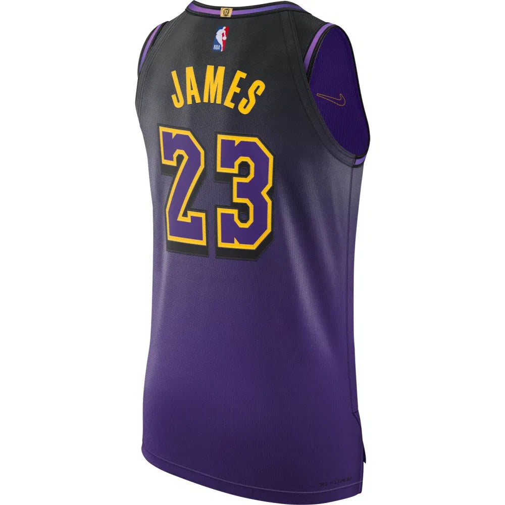 Nike NBA Los Angeles Lakers L.James Authentic Edition