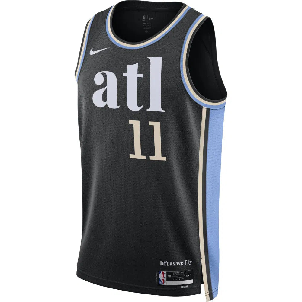Nike NBA City Edition Atlanta Hawks No. 11 Trae Young