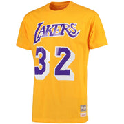 Mitchell & Ness Magic Johnson Gold Los Angeles Lakers Hardwood Classics
