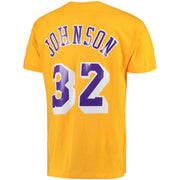 Mitchell & Ness Magic Johnson Gold Los Angeles Lakers Hardwood Classics
