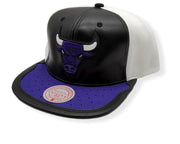 Mitchell & Ness Chicago Bulls Day One White/Purple  Snapback