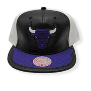 Mitchell & Ness Chicago Bulls Day One White/Purple  Snapback